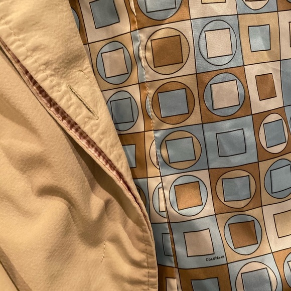 Cole Haan City Trench Coat in Tan Size S - Picture 9 of 12
